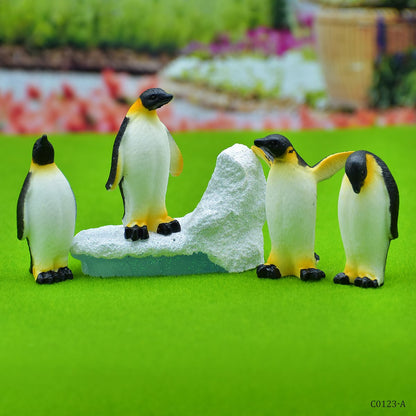 Gift To Love | Miniature Model Penguin | Pcs : 5 Pcs | Code : C0123-A