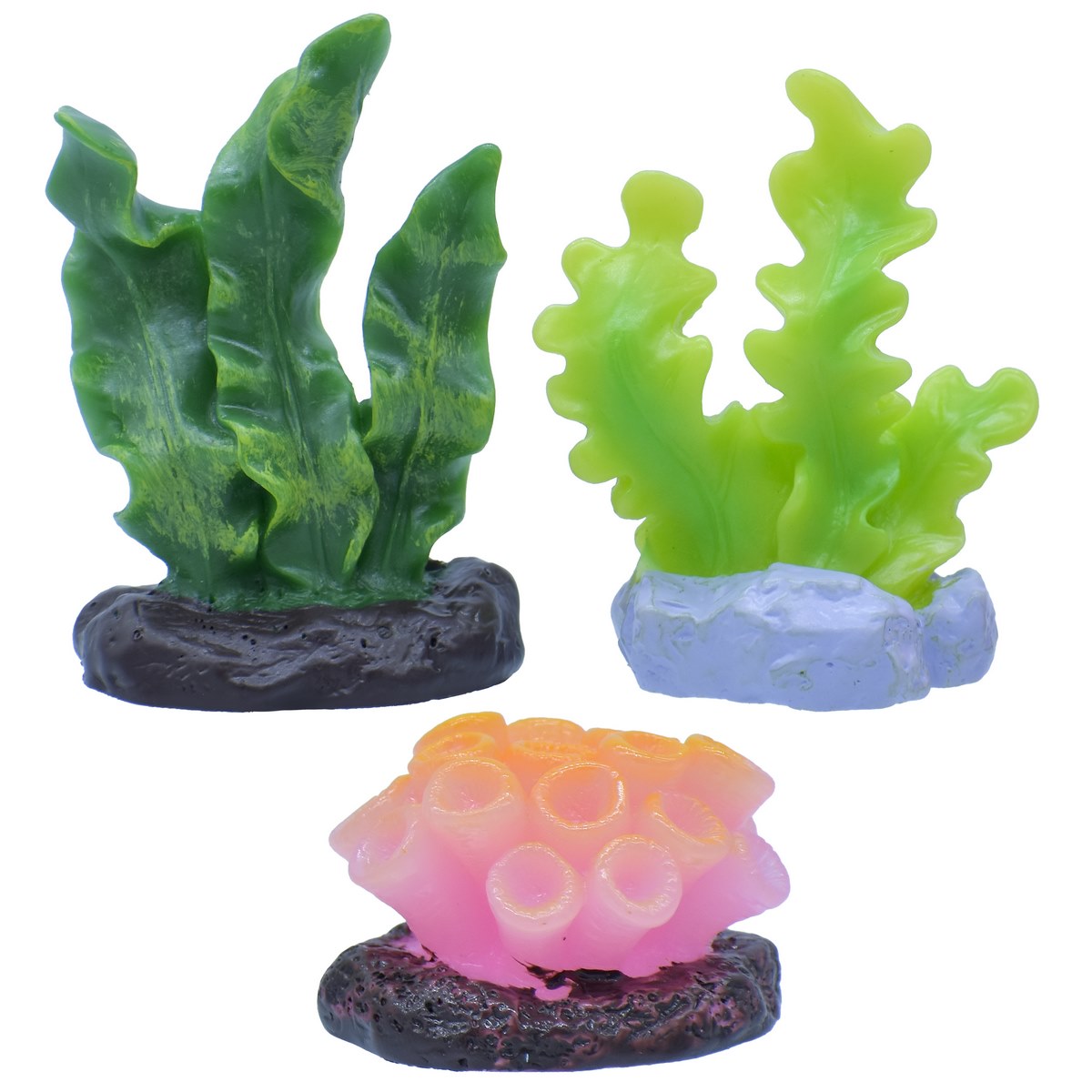 Gift To Love | Miniature Coral Sea Fish Plant | Pcs : 3 Pcs Set | Code : C0168-D