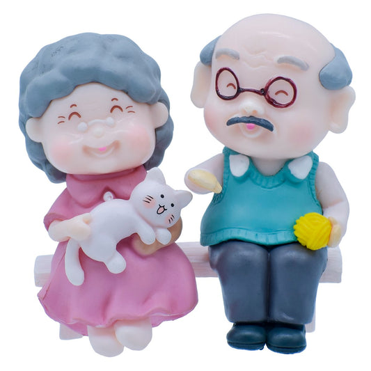 Gift To Love | Miniature Couple With Chair Set | Code : C0499-A