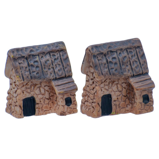 Gift To Love | House | Color : Brown | Pcs : Set Of 2 Pcs | Code : C0522-1