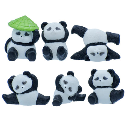 Gift To Love | Miniature Panda | Pcs : 6 Pcs Set | Code : C1907-A