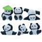 Gift To Love | Miniature Panda | Pcs : 6 Pcs Set | Code : C1907-A