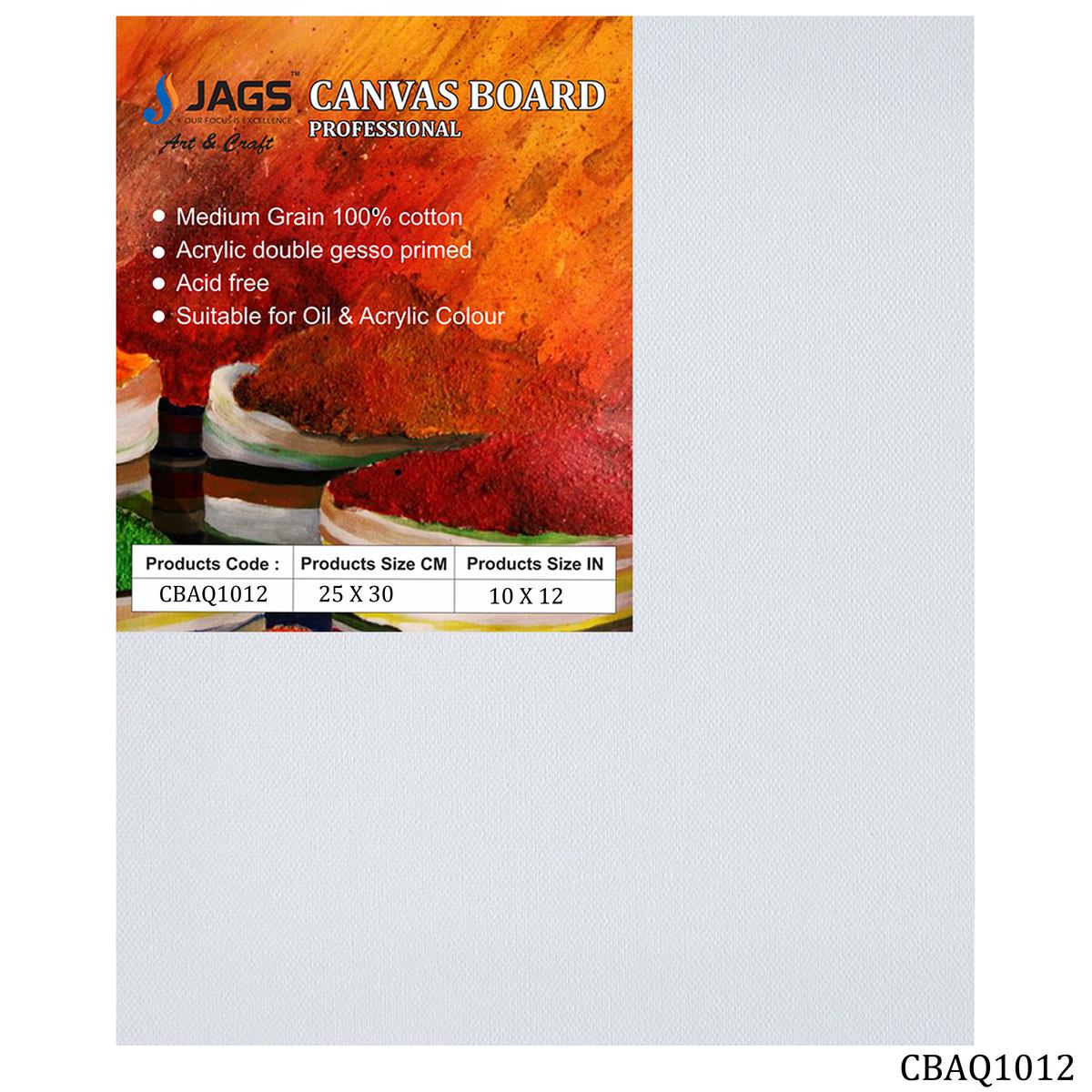 Gift To Love | Canvas Board Artist Quality | Color : White | Size : 10 X 12 Inch | Code : CBAQ1012