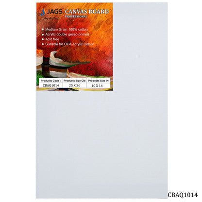 Gift To Love | Canvas Board Artist Quality | Color : White | Size : 10 X 14 Inch | Code : CBAQ1014