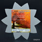 Gift To Love | Canvas Board Artist Quality Flower | Color : White | Size : 10 Inch | Code : CBAQF10