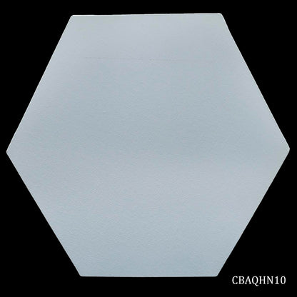 Gift To Love | Canvas Board Artist Quality Hexagon | Color : White | Size : 10 Inch | Code : CBAQHN10