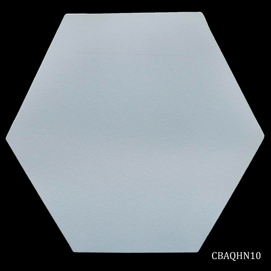 Gift To Love | Canvas Board Artist Quality Hexagon | Color : White | Size : 10 Inch | Code : CBAQHN10