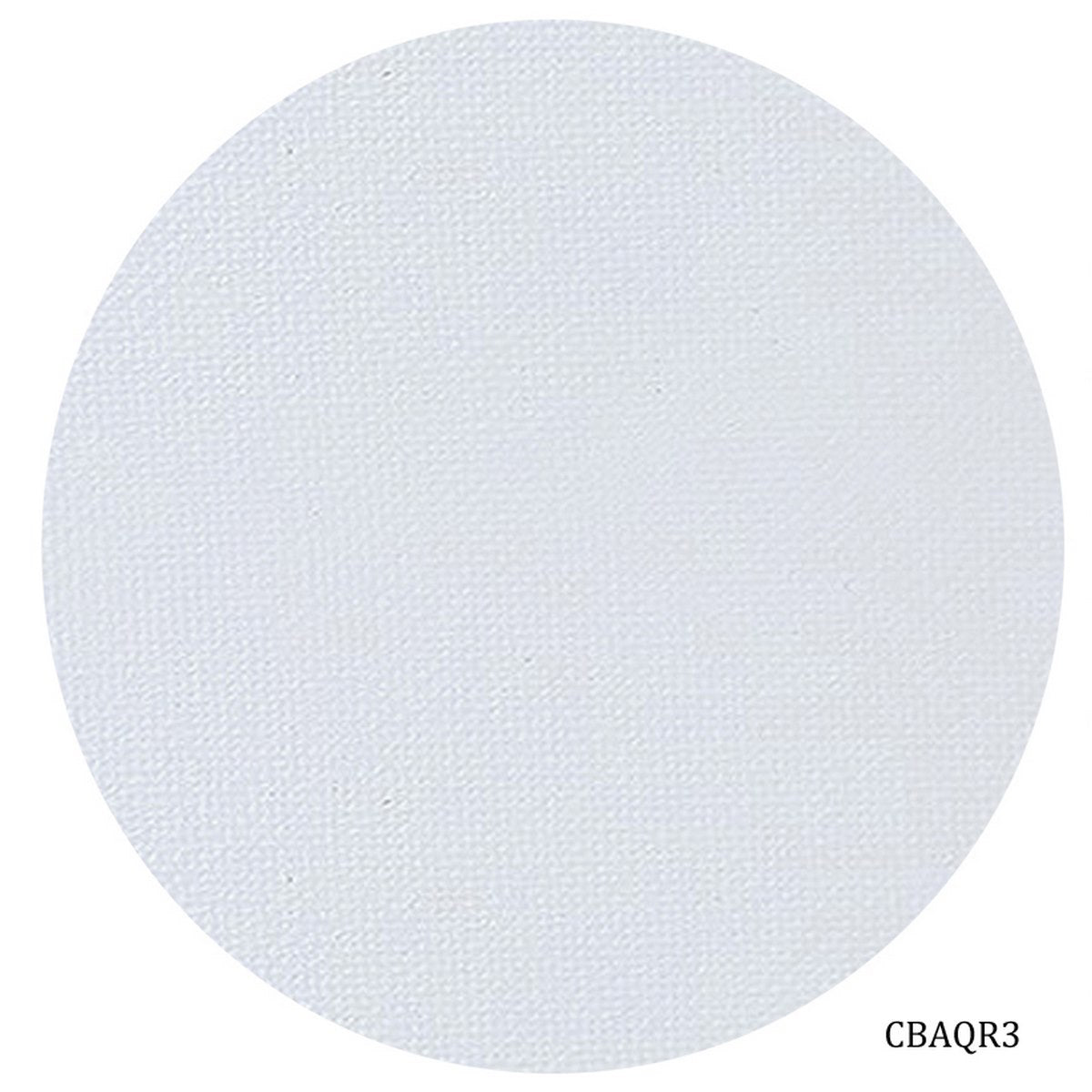 Gift To Love | Canvas Board Round Artist Quality | Color : White | Size : 3 Inch | Code : CBAQR3