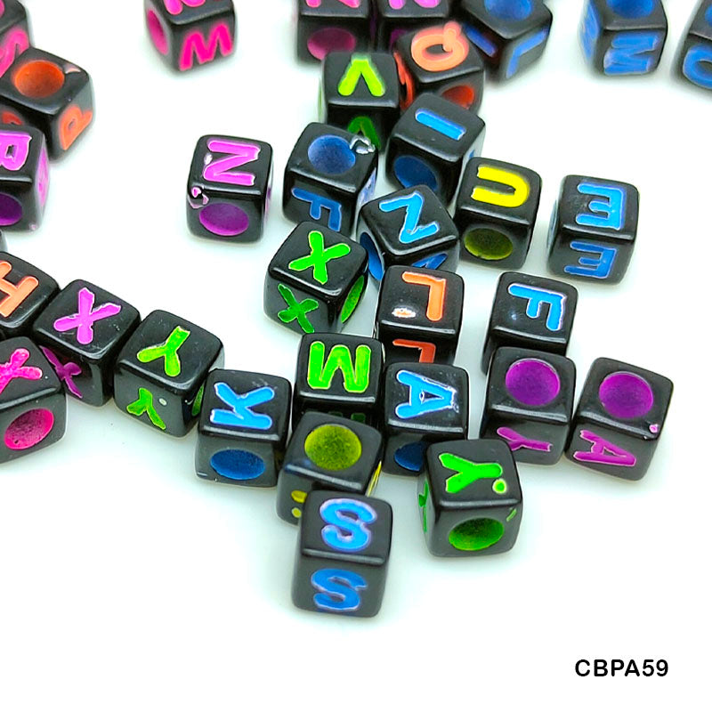 Gift To Love | Craft Beads Plastic | Size : 6 X 6 Mm | Pcs : 500 Gm | Code : CBPA59