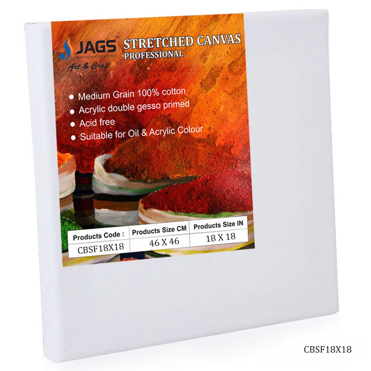 Gift To Love | Canvas Board Stretched Frame | Size : 18 X 18 Inch | Code : CBSF18X18