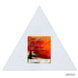 Gift To Love | Canvas Board Stretched Frame Triangle | Size : 12 | Code : CBSFTE12