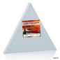 Gift To Love | Canvas Board Stretched Frame Triangle | Size : 9 | Code : CBSFTE9