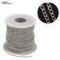 Gift To Love | Chain | Color : Silver | Size : 1.5 Mtr X 1.2 Mm | Code : CC1215S