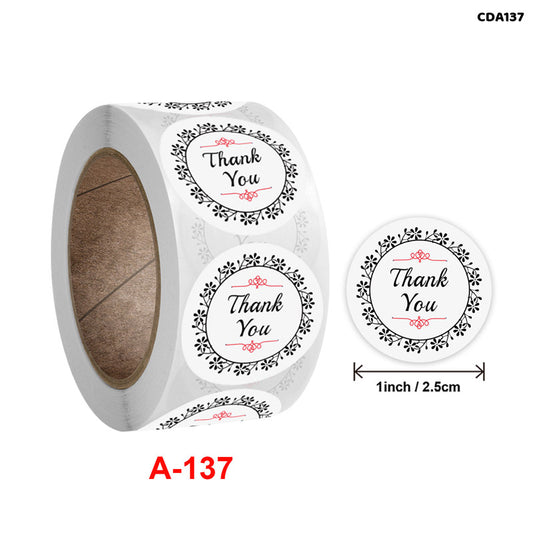 Gift To Love | Thank You & Greetings Tape | Size : 1 Inch | Code : CDA137