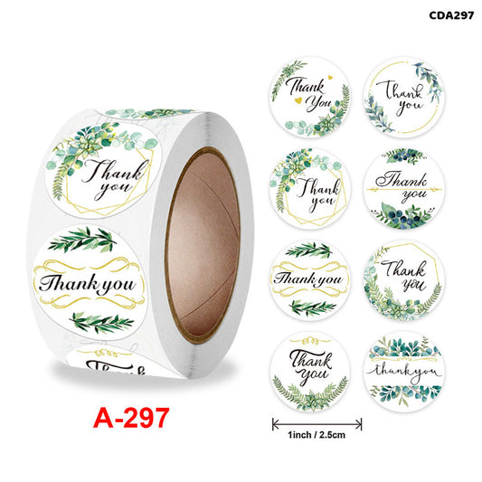 Gift To Love | Thank You & Greetings Tape | Size : 1 Inch | Code : CDA297