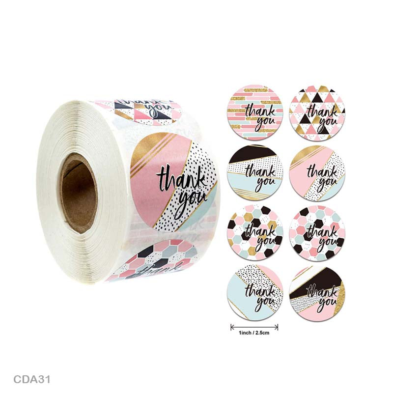 Gift To Love | Thank You & Greetings Tape | Size : 1 Inch | Code : CDA31