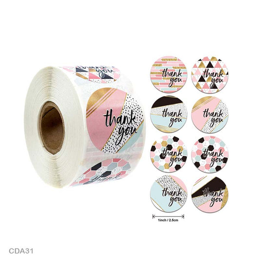 Gift To Love | Thank You & Greetings Tape | Size : 1 Inch | Code : CDA31