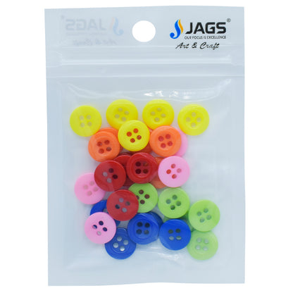 Gift To Love | Decorative Button Mix Color | Size : 18 L | Pcs : 30 Pcs | Code : CDBM01