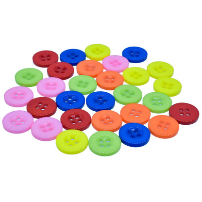 Gift To Love | Decorative Button Mix Color | Size : 20 L | Pcs : 30 Pcs | Code : CDBM02