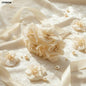 Gift To Love | Cloth Flower | Color : Off White | Pcs : 6 Pcs | Code : CFH6OW