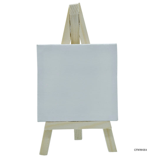 Gift To Love | Canvas Frame With Mini Easel Combo | Size : 4 X 4 Inch | Code : CFWM4X4