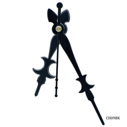 Gift To Love | Clock Hands Set Medium | Color : Black | Code : CH09BK