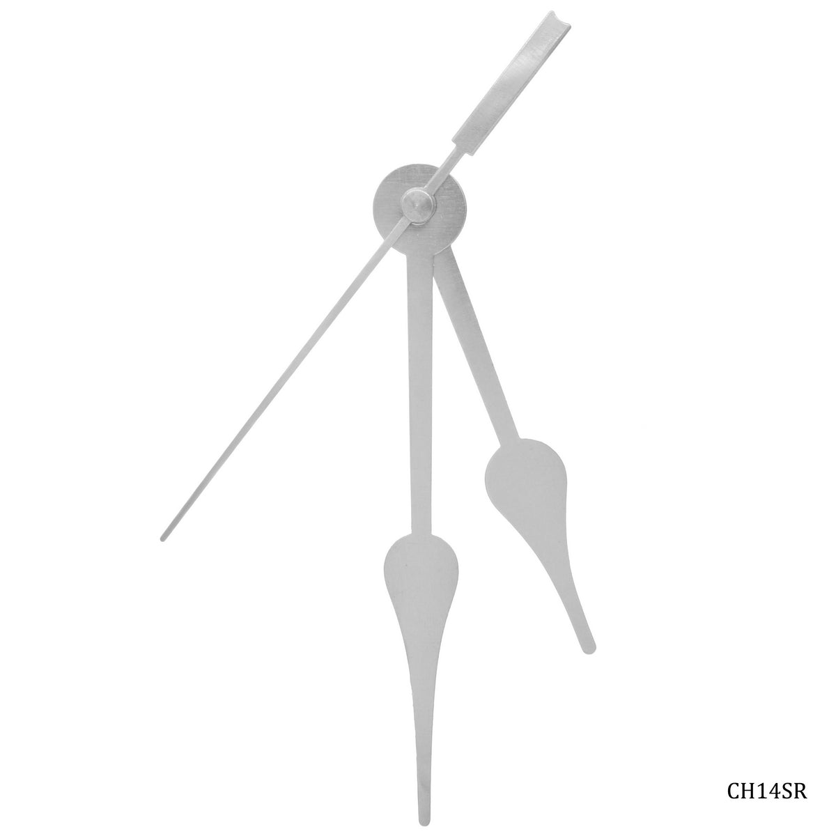 Gift To Love | Clock Hands Set | Color : Silver | Code : CH14SR