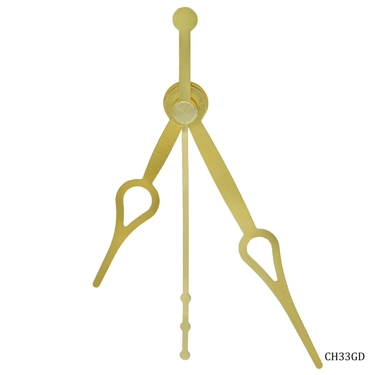 Gift To Love | Clock Hands Set Small Mini Sickosa | Color : Gold | Code : CH33GD