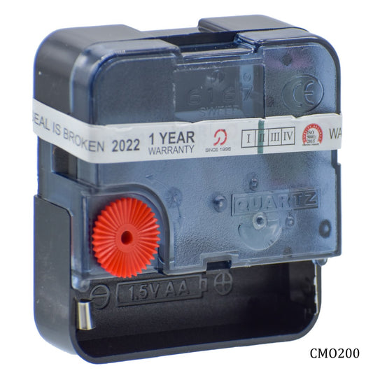 Gift To Love | Clock Movement Only Silent | Size : 12 Mm | Code : CMO200