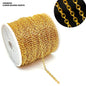 Gift To Love | Chain Round | Color : Gold | Size : 0.8 Mm | Pcs : 50 Mtr | Code : CR0850G
