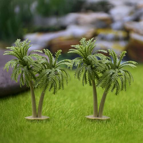 Gift To Love | Artificial Miniature Coconut Trees Small 2 Pcs | Code : CS111-GN
