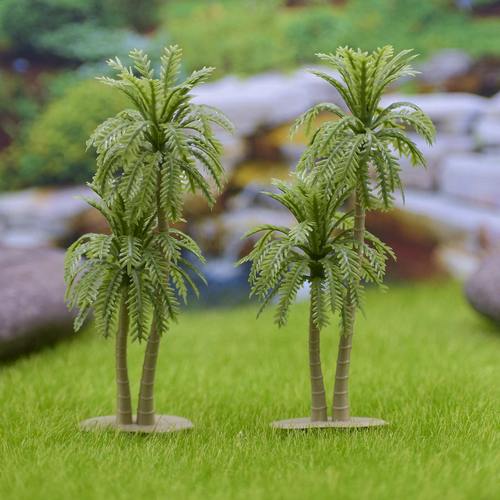 Gift To Love | Artificial Miniature Coconut Trees Medium 2 Pcs | Code : CS112-GN
