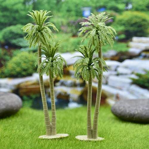 Gift To Love | Artificial Miniature Coconut Trees Large 2 Pcs | Code : CS113-GN