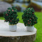 Gift To Love | Artificial Miniature Tree Flower Pot 2 Pcs | Code : CT007-A