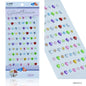 Gift To Love | Heart Gem Stones Sticker | Color : Multicolour | Code : CXM-015-G