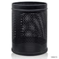 Gift To Love | Dust Bin Stainless Steel | Color : Black | Size : 7 X 10 | Code : DBBK710