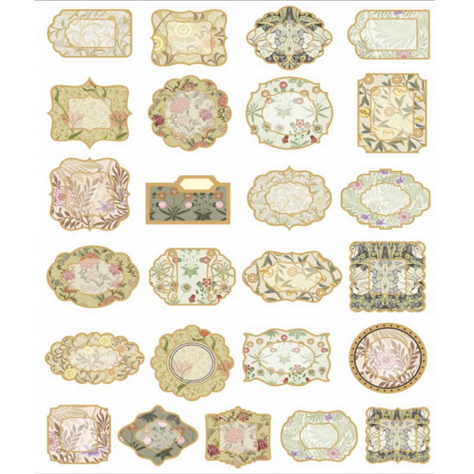 Gift To Love | Die Cut & Tags Wellam Floral Flower | Code : DCTWFFP-1