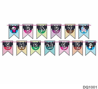 Gift To Love | Baby Shower Dotted Theme Banner | Code : DQ1001
