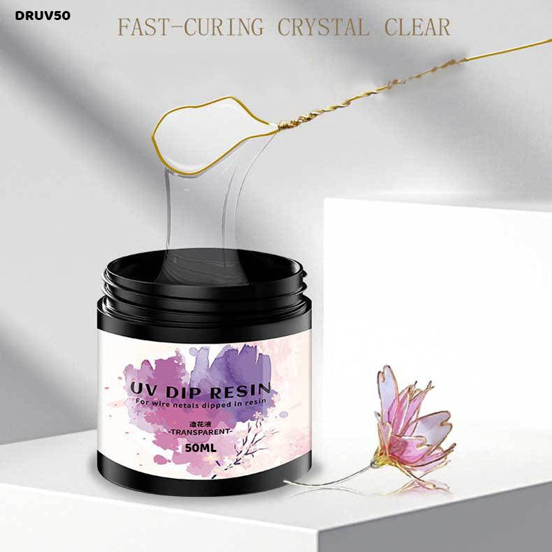 Gift To Love | Uv Dip Resin | Pcs : 50 Ml | Code : DRUV50