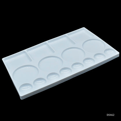 Gift To Love | Colour Mixing Plate Rectangle | Size : Medium | Code : DS462