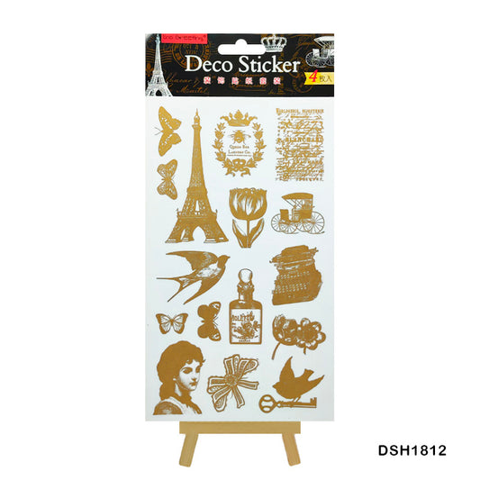 Gift To Love | Deco Sticker Eno | Pcs : 4 In 1 | Code : DSH1812