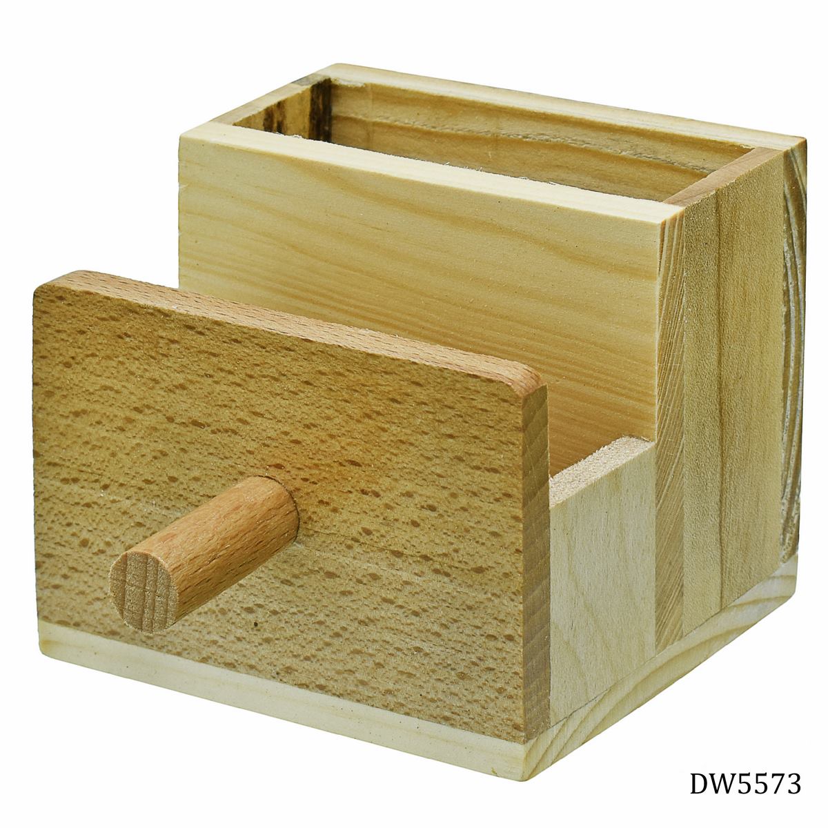 Gift To Love | Wooden Table  Pen Stand | Code : DW5573