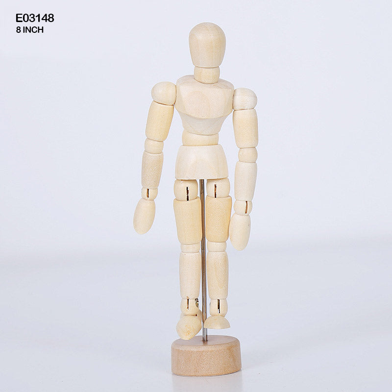 Gift To Love | Wooden Manikin | Size : 8 Inch | Code : E03148