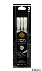 Gift To Love | Highlights Pen | Color : White | Size : 0.8 Mm | Pcs : 3 Pcs | Code : E0430