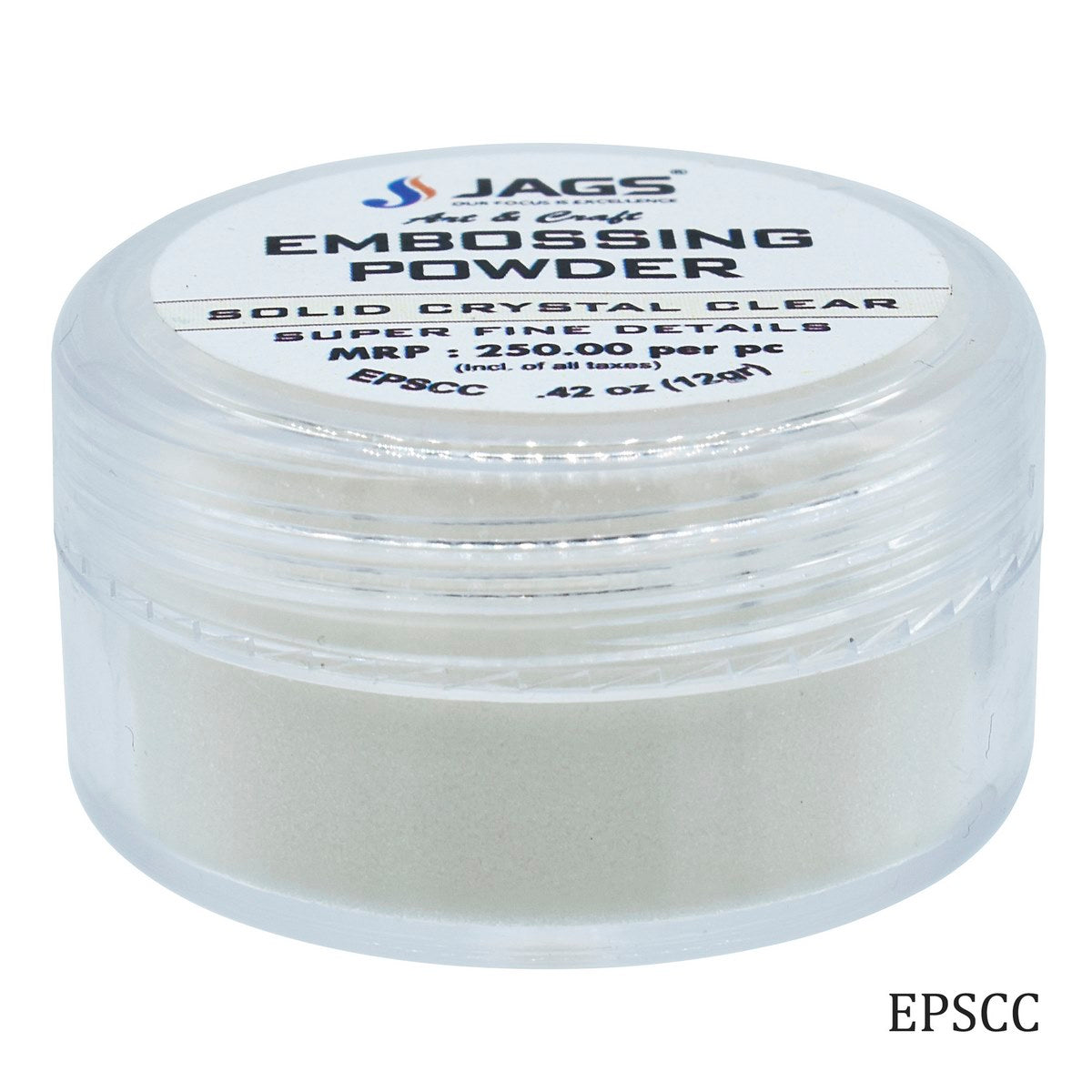Gift To Love | Embossing Powder | Color : Solid Small Crystal Clear | Code : EPSCC