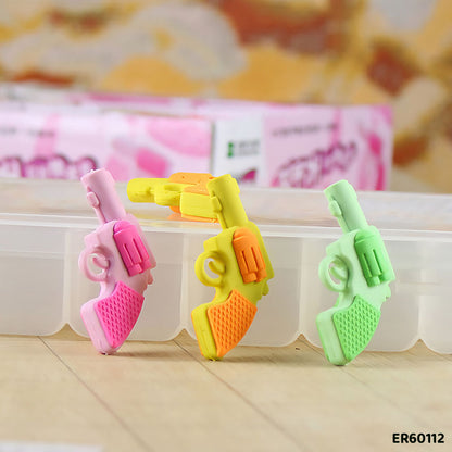 गिफ्ट टू लव | गन इरेज़र | पीस : 36 पीस | कोड : ER60112