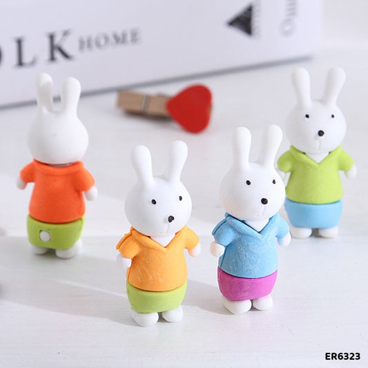 Gift To Love | Rabbit Eraser | Pcs : 36 Pcs | Code : ER6323