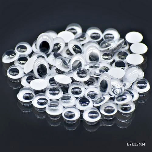 Gift To Love | Craft Googly Eye 12MM | Code : EYE12MM