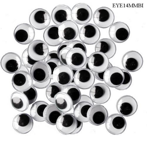 Gift To Love | Craft Googly Eye Big Pkd 14MM 2000 Pcs Aprox EYE14MM | Code : EYE14MMBI
