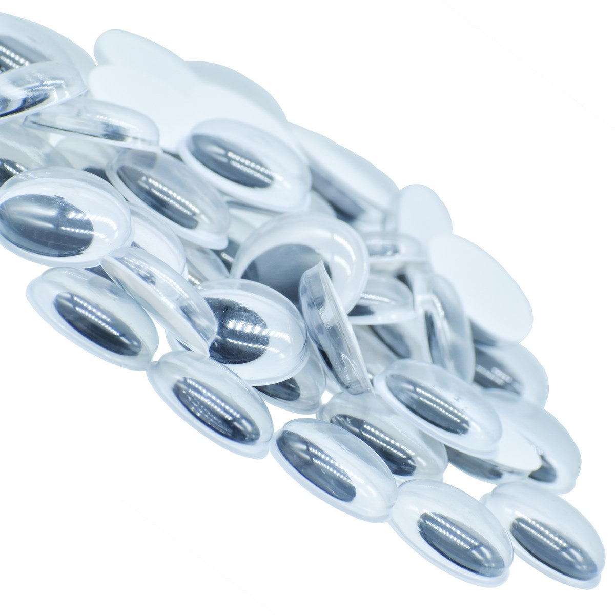 Gift To Love | Craft Googly Eye | Size : 18 Mm | Pcs : 50 Pcs | Code : EYE18MM